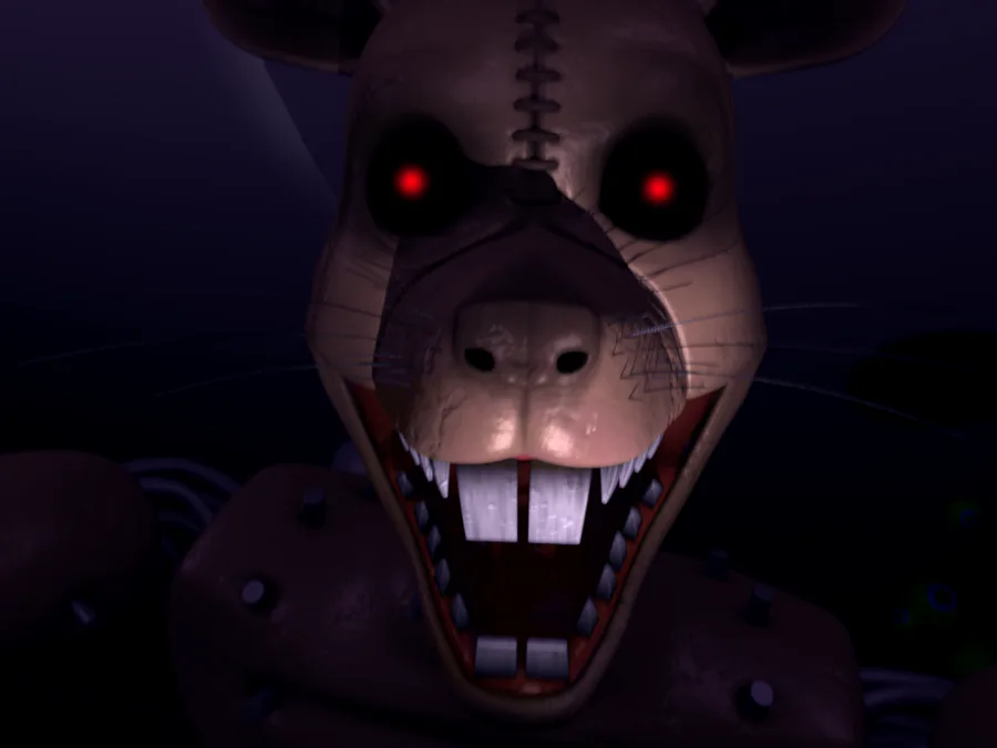 THAT RAT JUMPSCARE IS TOO MUCH!!. - Five Nights At Candy's 3 