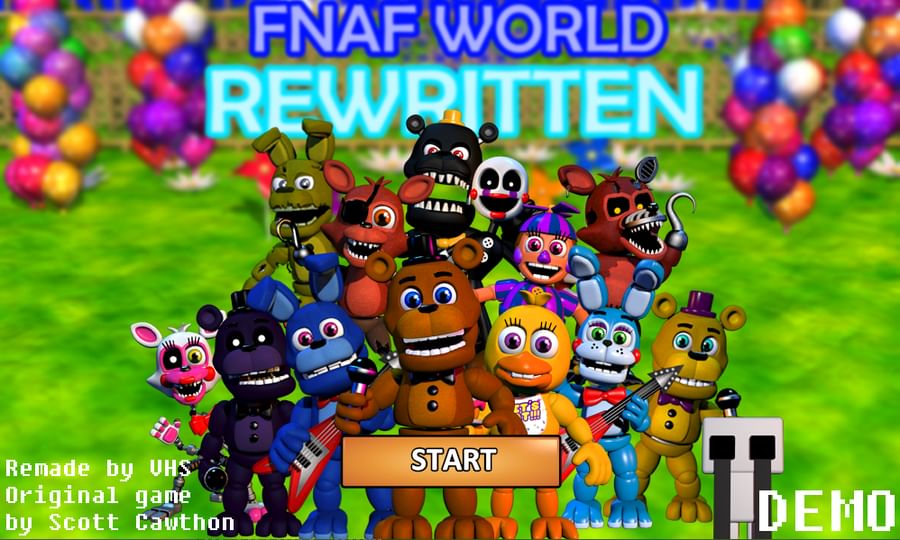 FNaF World Rewritten! by Victor_Henrique - Game Jolt