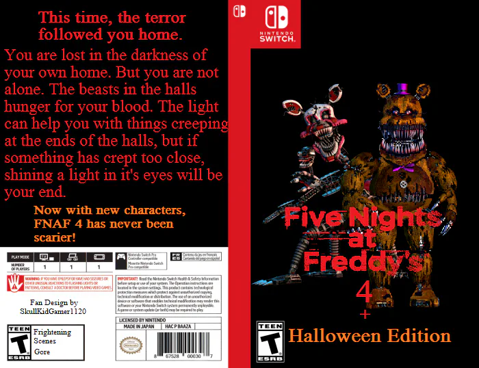 Fnaf 4 nintendo sale switch