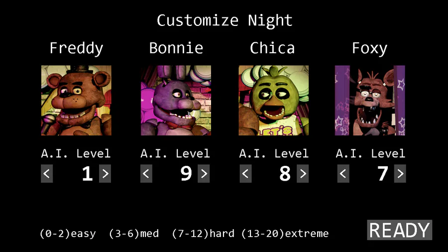 Five Nights at Freddy's 2 Custom Night - Roblox
