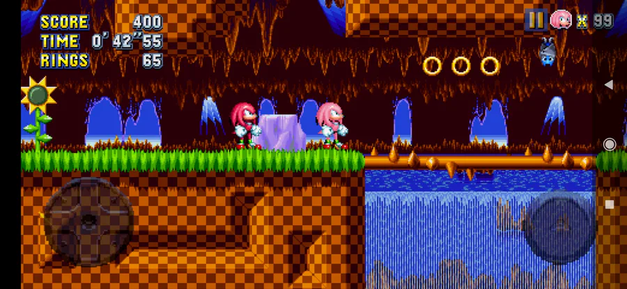 Modern Sonic on Game Jolt: Playing Sonic Mania on Android.