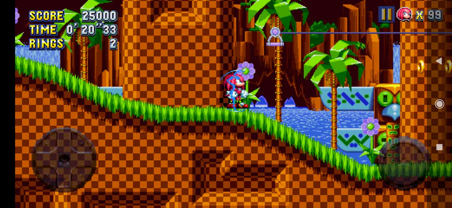 Modern Sonic on Game Jolt: Playing Sonic Mania on Android.
