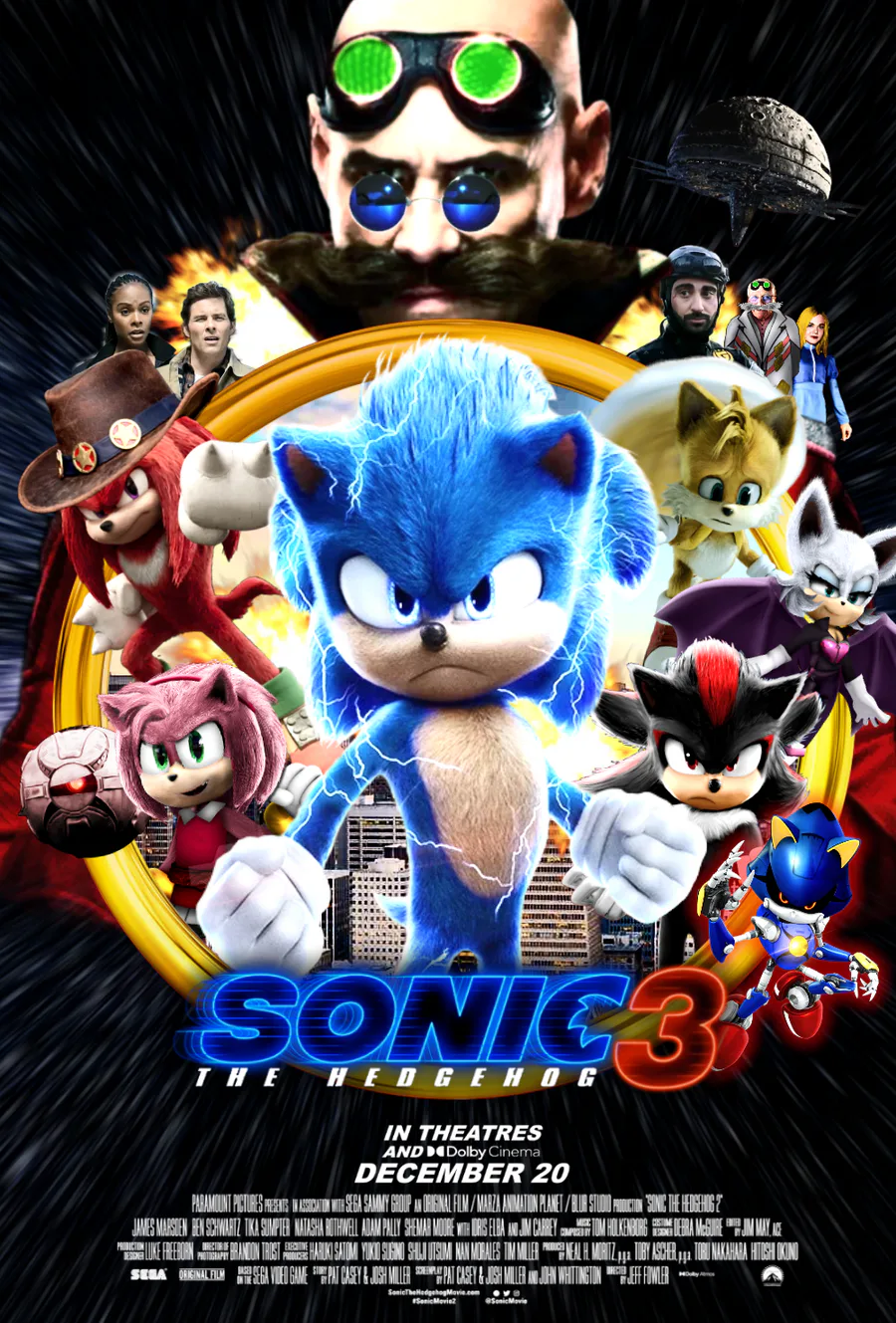 Sonic the Hedgehog (2020) Poster #3 - Trailer Addict