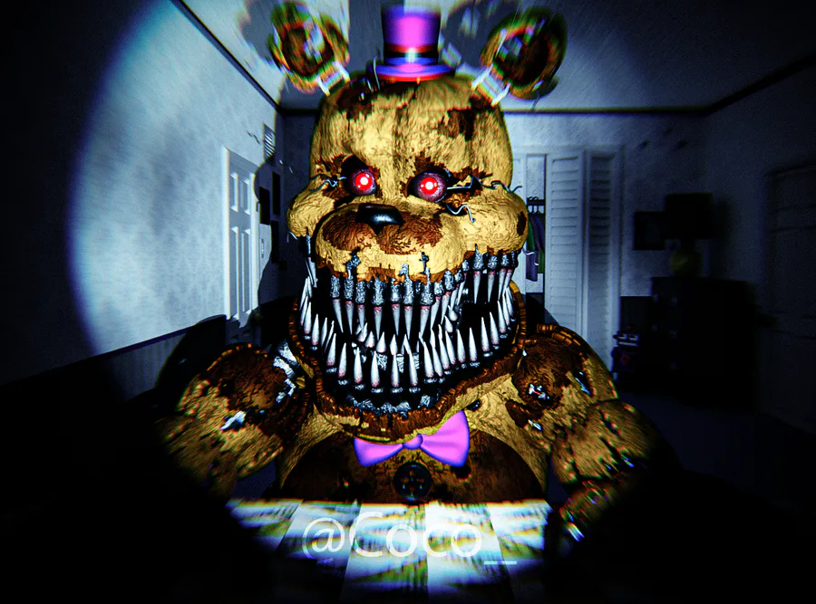 🦊fusionXgamer🎃 on Game Jolt: new ignited nightmare fredbear