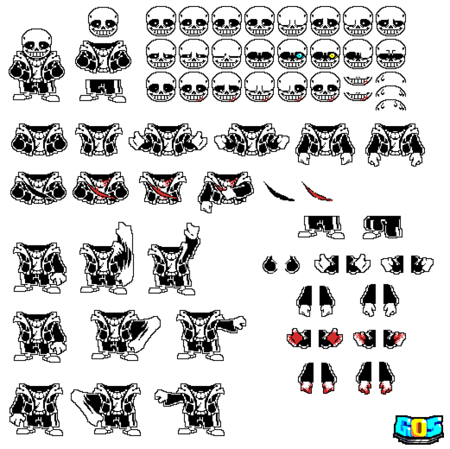 Making a Killer Sans Sprite Sheet 