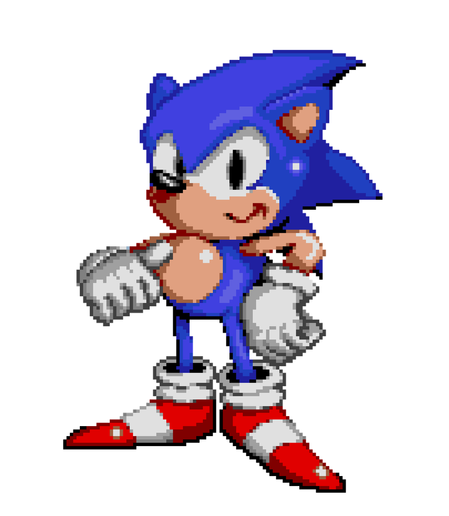 Kanomi13 on Game Jolt: Sonic sprite