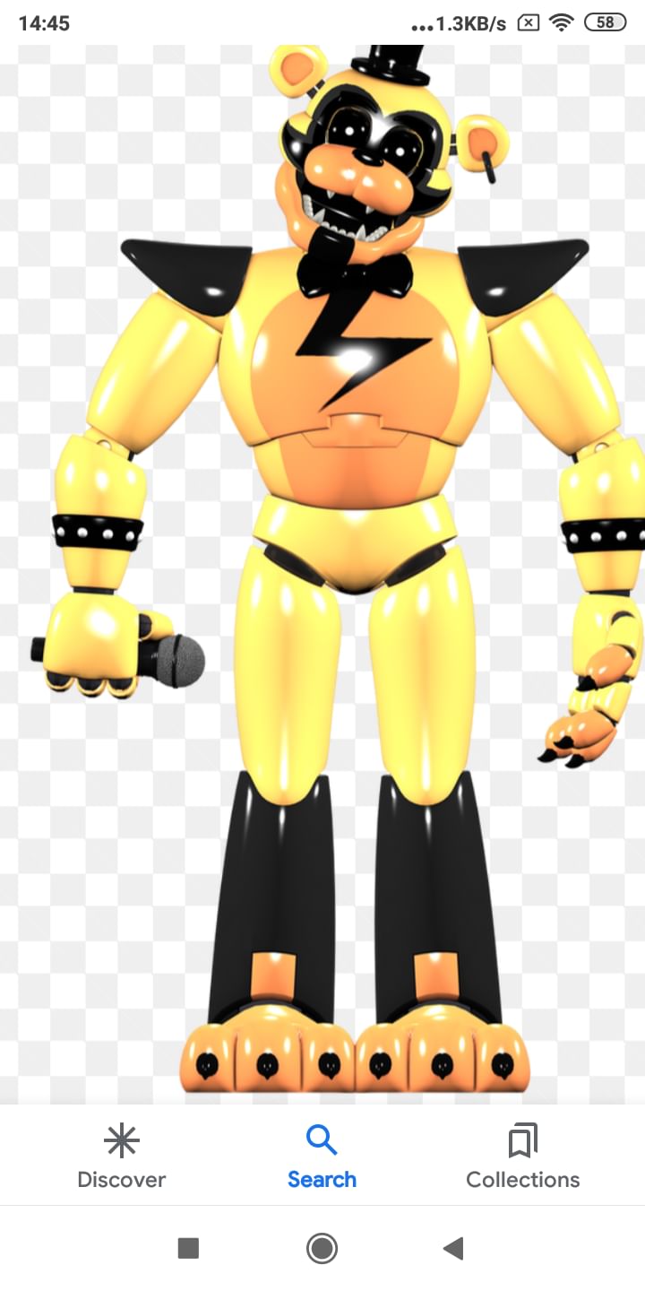 F Naf Golden Freddy Full Body