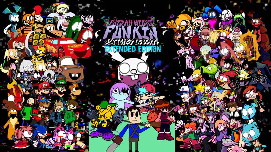 Pibby x FNF Series (The Story So Far), VS Corrupted Finn, Robin, Sonic,  Shaggy, Steven