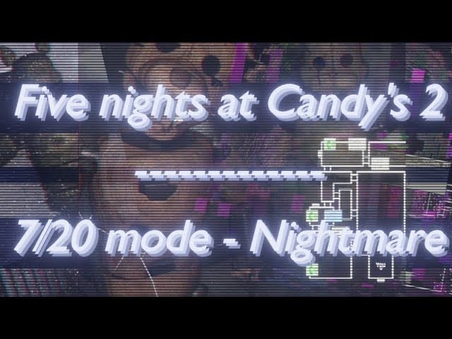 Five Nights at Candy's Remastered [Android]  7/20 Mode Complete + Night  Complete 