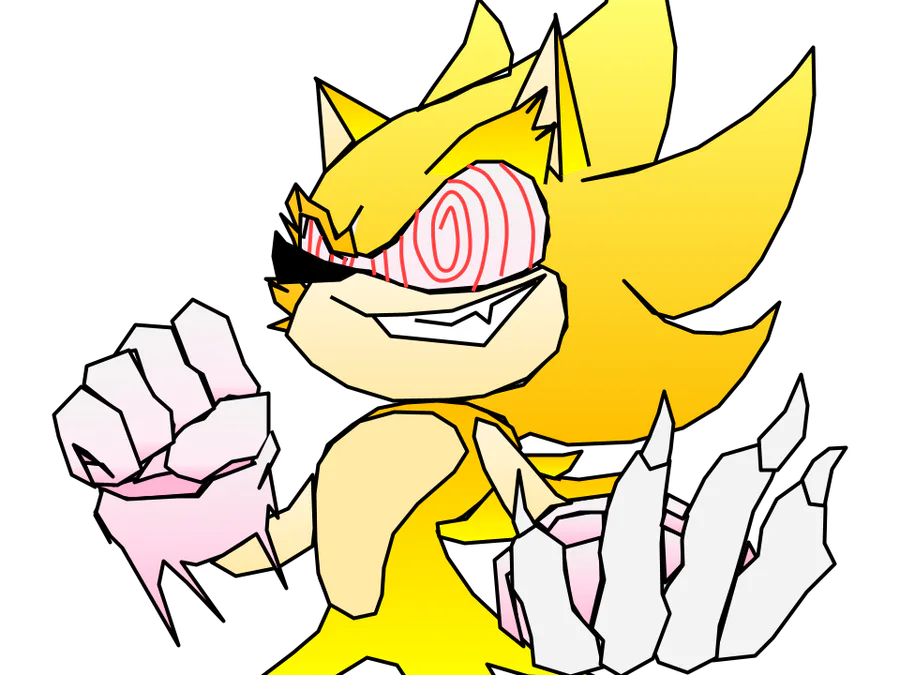 Fleetway Sonic (Sonic.exe)  Furry drawing, Cartoon caracters, Friday night  fever