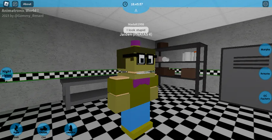 CREATING FNAF 7 ANIMATRONICS IN ROBLOX! (Roblox Animatronic World) 