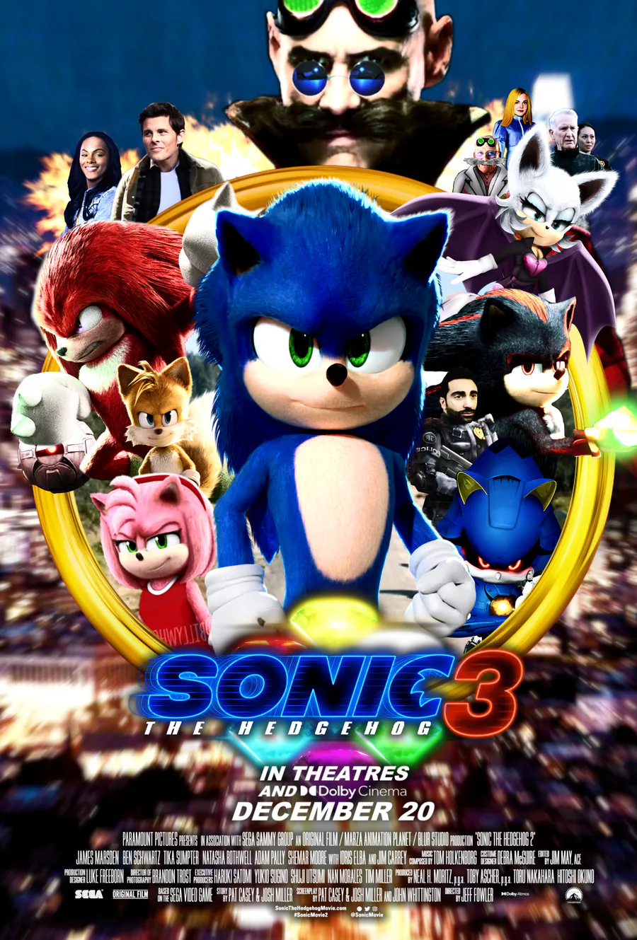 Samuel Lukas The Hedgehog on Game Jolt: Sonic Movie 3 (2024