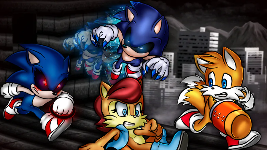 SunFIRE on Game Jolt: The Official Sonic.EXE Take [Full Gameplay