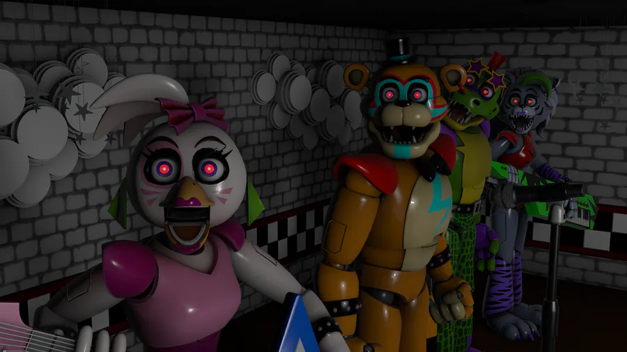 Security Breach in FNaF 2  Remastered by MONYAPLAY - Game Jolt