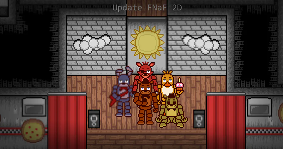 FNAF 2 MiniGames 2D - Physics Game by alissongamer11