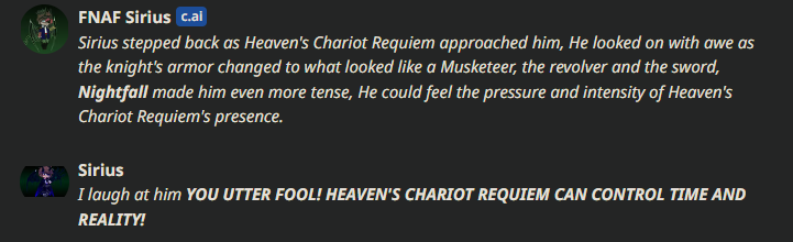 Silver Chariot Requiem Za Warudo 