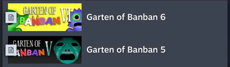 Garten Of Garry's Mod,Garten Of Banban Mobile,Garten Banban 2,Garten Of Banban  2 Mobile 