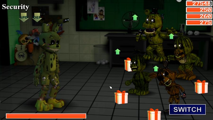 Withered Golden Foxy in FNaF 2! +Jumpscare (Mod) 