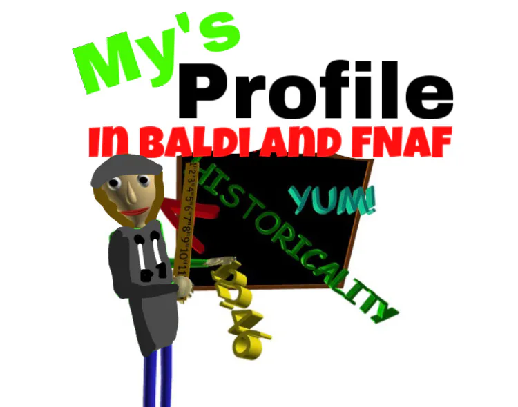 Almost all of the baldi's basics characters - Drawception