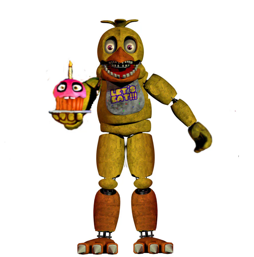 JuoNoVom on Game Jolt: Withered Chica (my version)