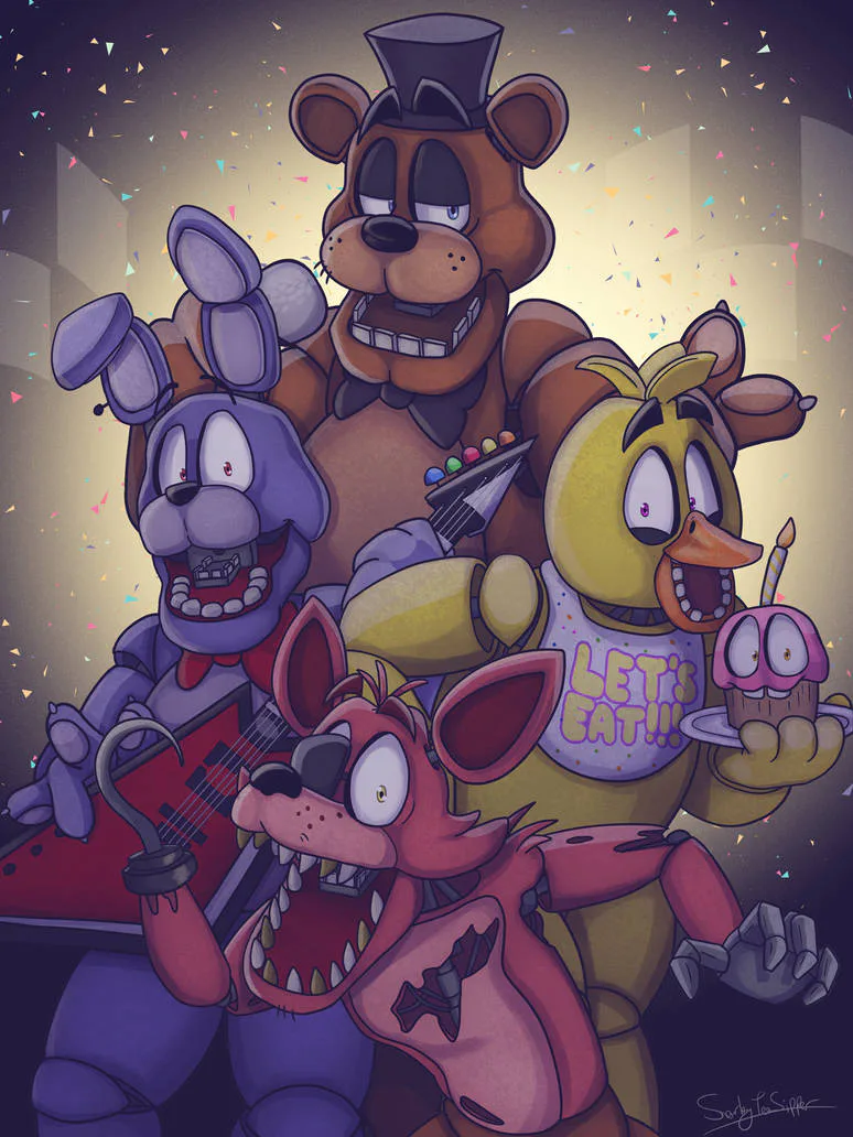 Let's Eat!!! (FNAF Fanart)