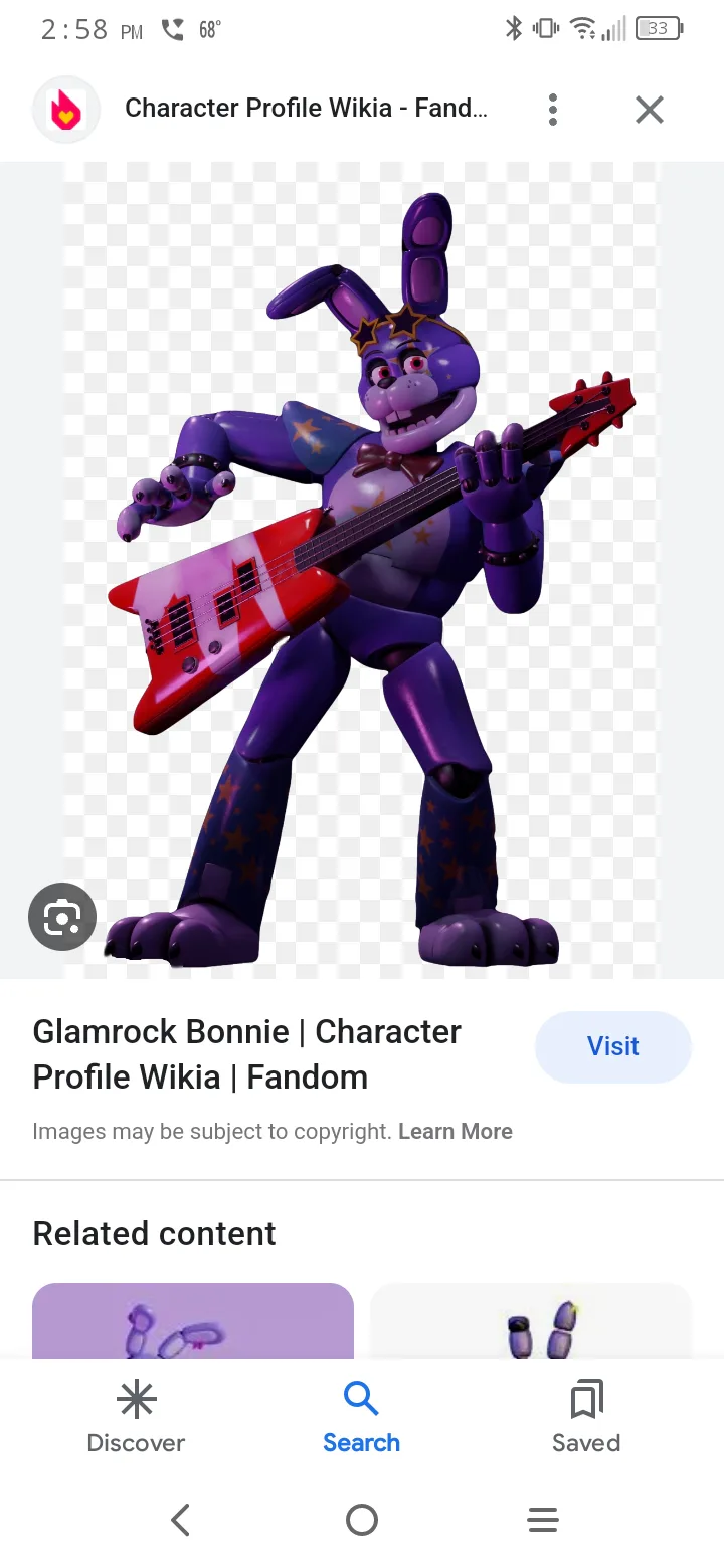 Glamrock Bonnie, Character Profile Wikia