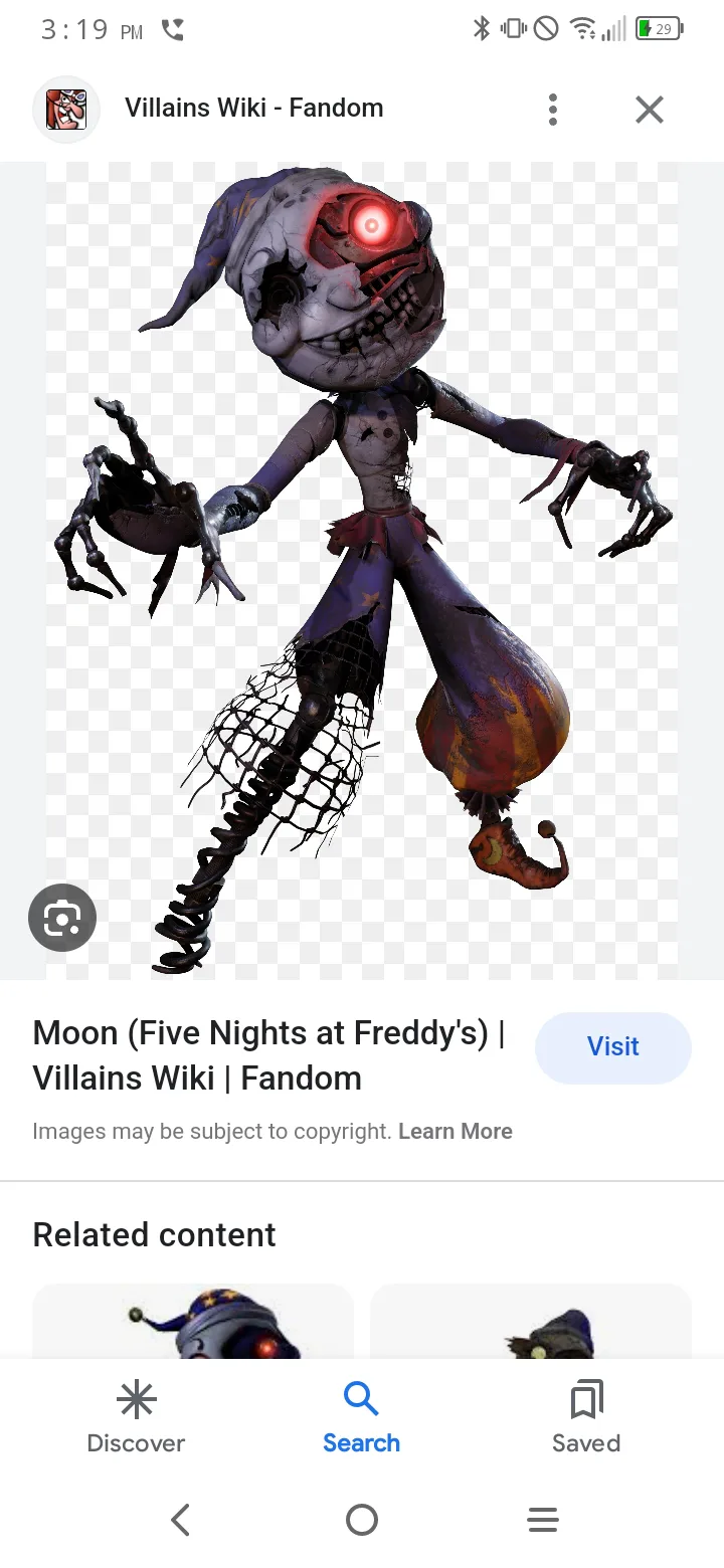 The Puppet (Five Nights at Freddy's), Villains Wiki