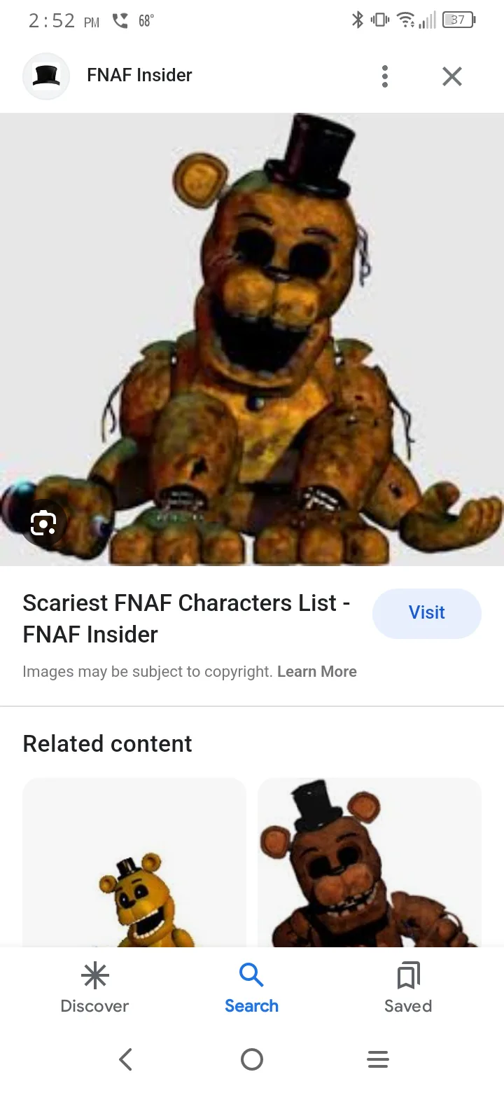 Scariest FNAF Characters List - FNAF Insider