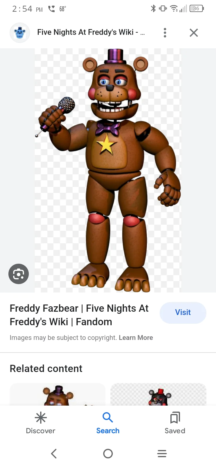 Freddy Fazbear, Five Nights At Freddy's Wiki