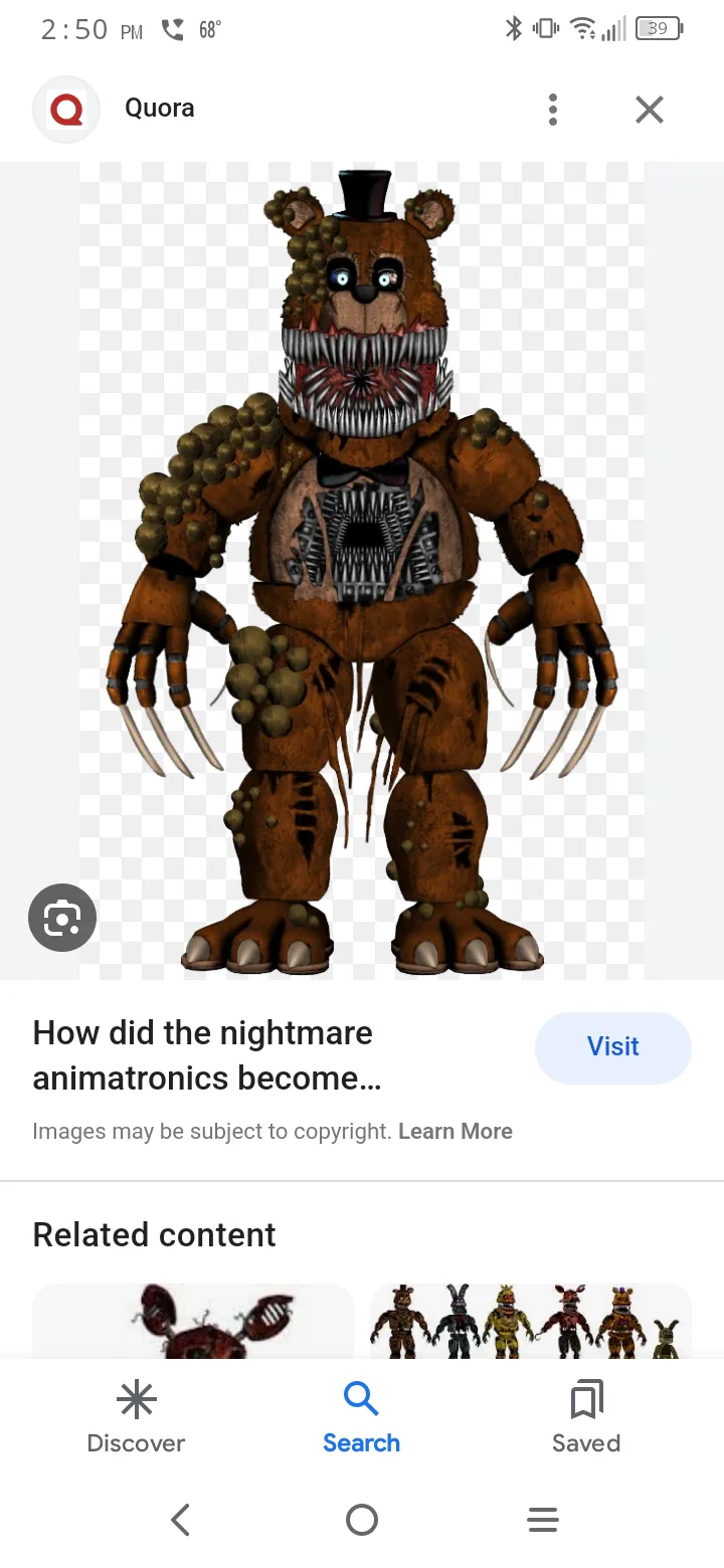 What animatronics are nice in FNAF? - Quora