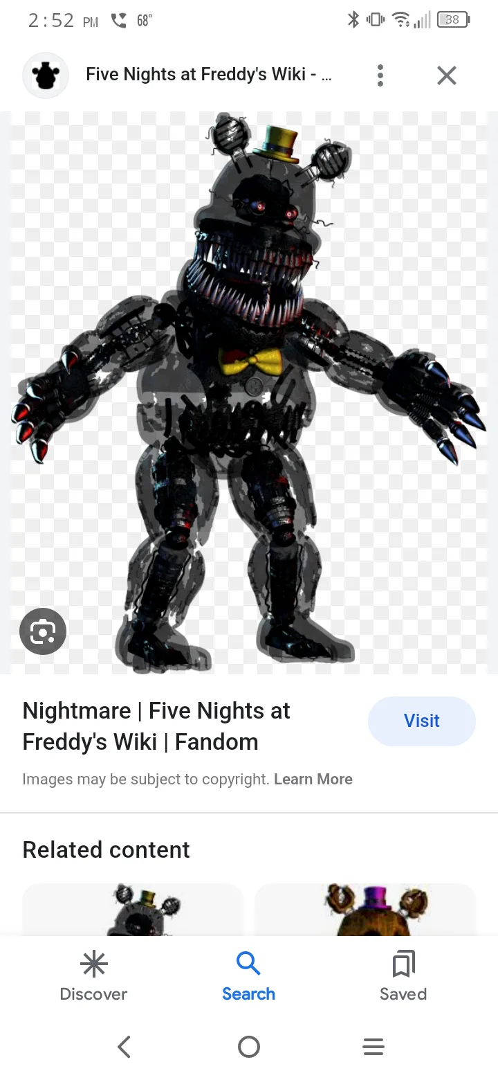 Eu em fnaf 4 o nightmare fredbear, Wiki