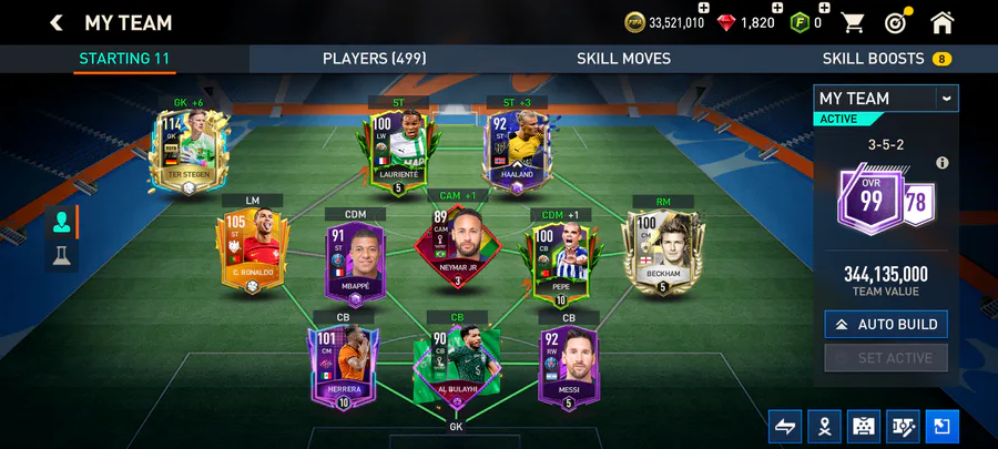 rate my fifa mobile team