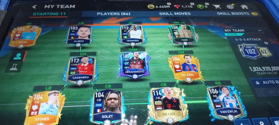 rate my fifa mobile team