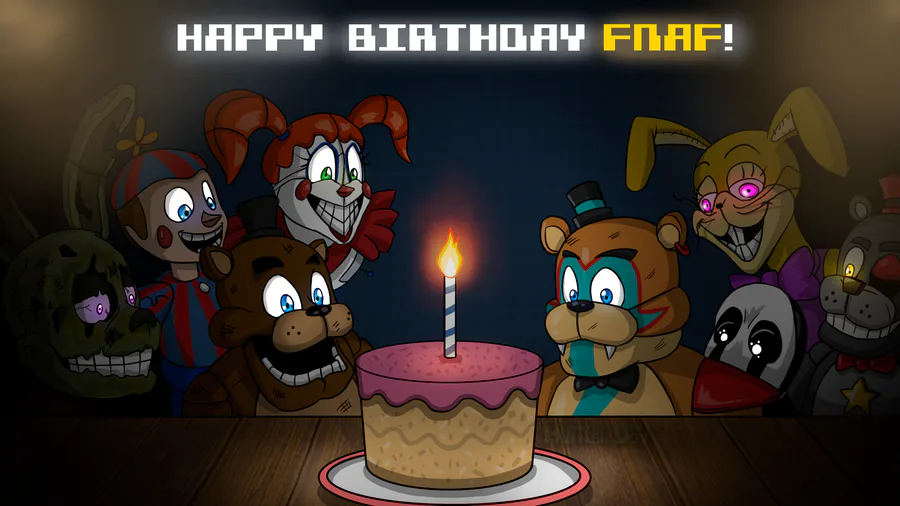 Game Jolt on X: Happy 8th birthday, Five Nights at Freddy's