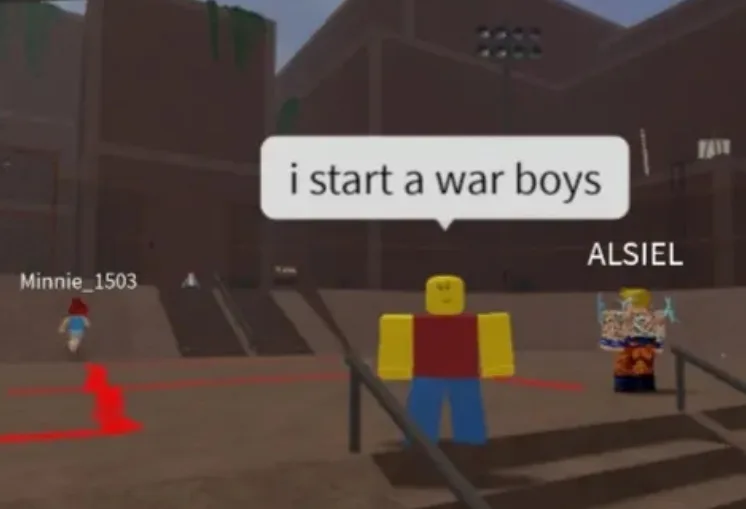 Roblox characters are canocially made out of plastic,so : r/GoCommitDie