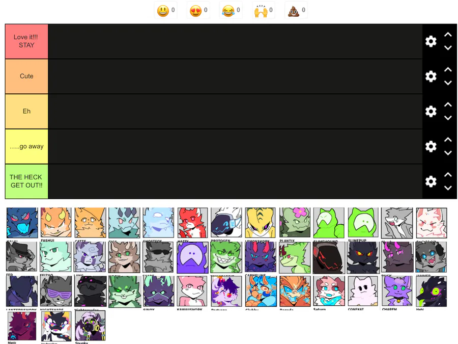 Create a Roblox Kaiju Paradise Tier List - TierMaker