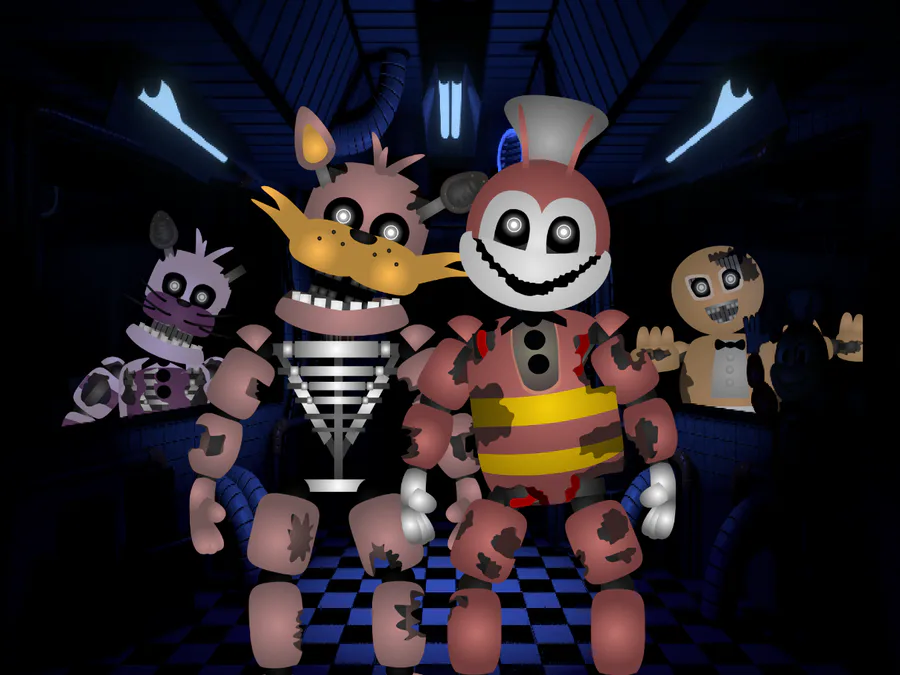 Fnaf Animatronics Simulator V1.0 by IncrivelManBR - Game Jolt