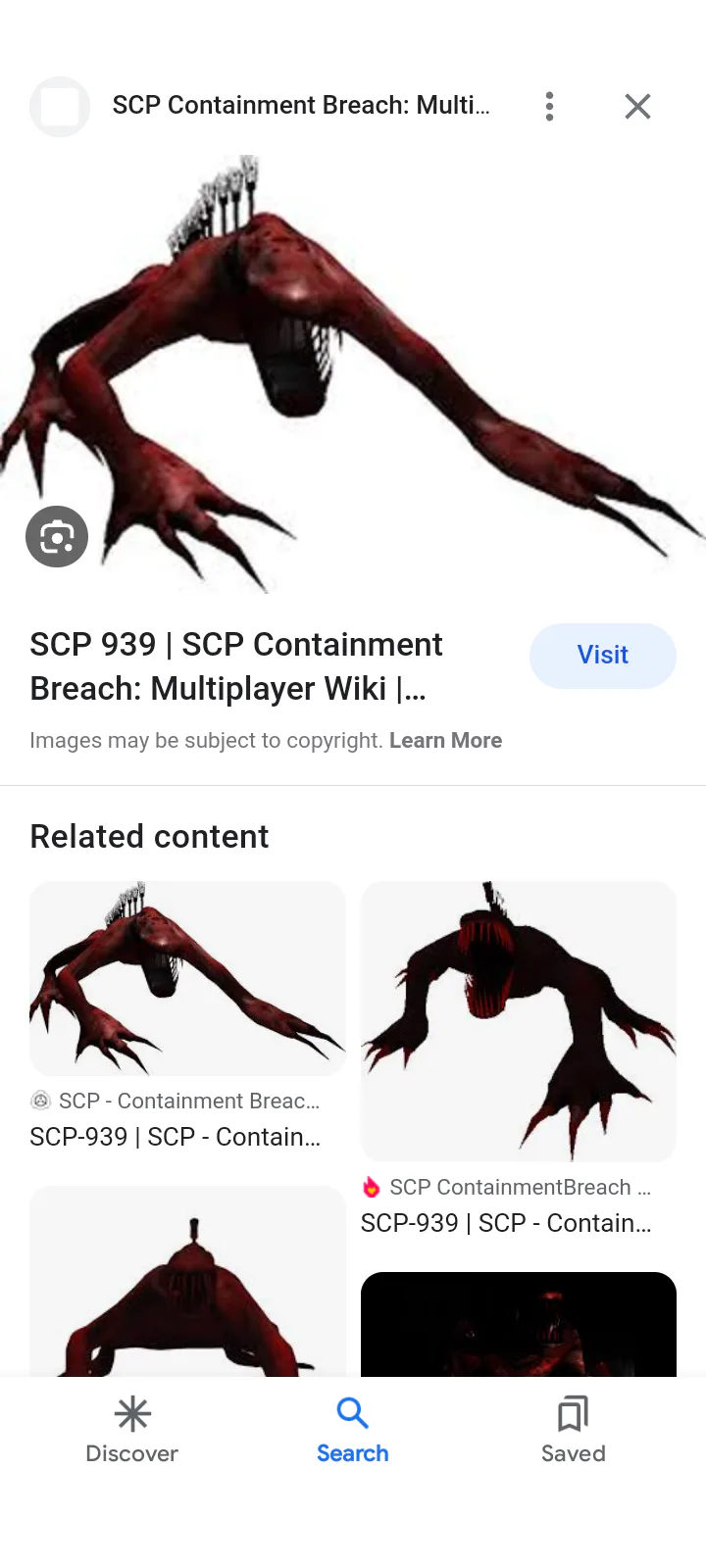 SCP-939 - Official SCP - Containment Breach Wiki