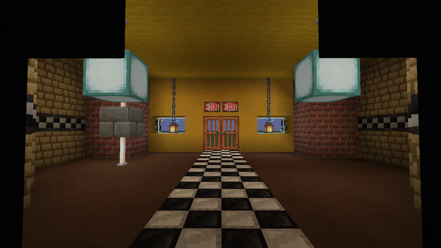 Five Nights At Freddy's 1 Minecraft Map