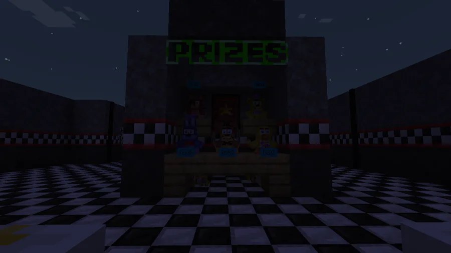 Five Nights At Freddy's 1 Minecraft Map