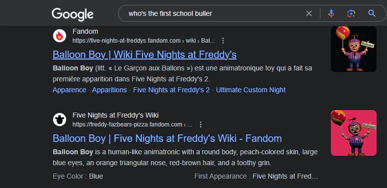 Freddy Fazbear's Pizza, Five Nights At Freddy's Wiki