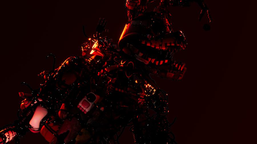 Stylized Nightmare Freddy. (V.3.0.) (Welcome Back To Your