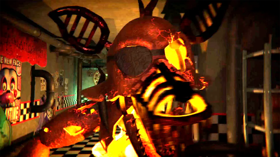 Nightmare foxy fixed consertado 