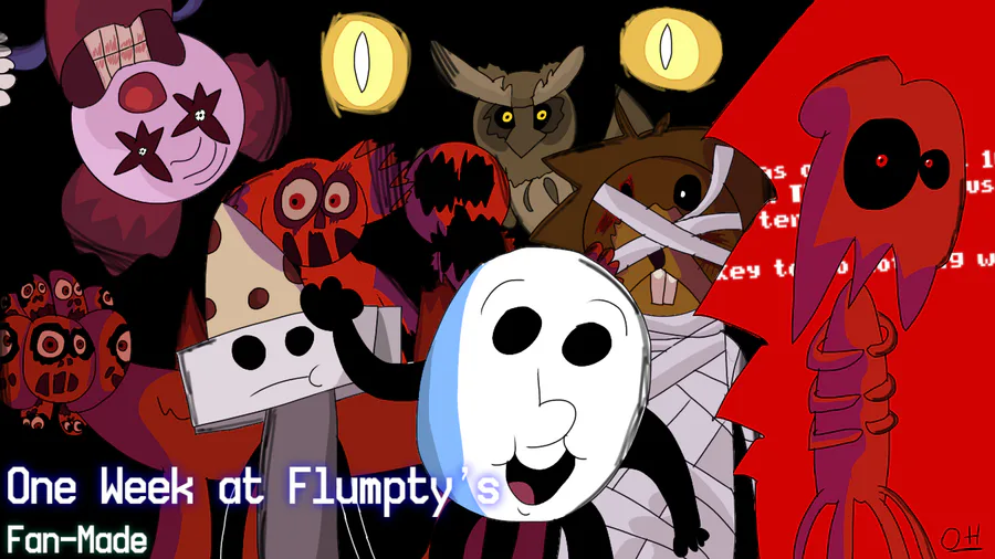Some of my new characters for a sequel for one week at flumptys 2 :  r/OneNightAtFlumptys