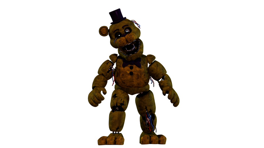 A few renders I made of my realistic FNAF 1 Bonnie model :  r/fivenightsatfreddys