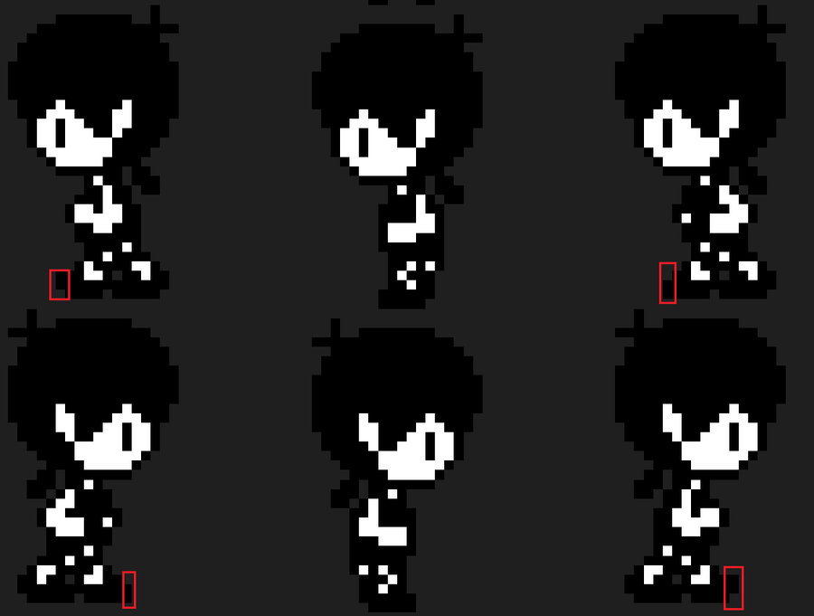 luna !! on Game Jolt: more inconsistencies in omori sprites!! there are  missing pixels wh