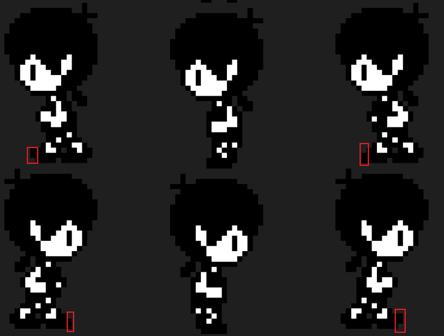 Omori styled sprites for Pisces by Th4t0nePerson on DeviantArt