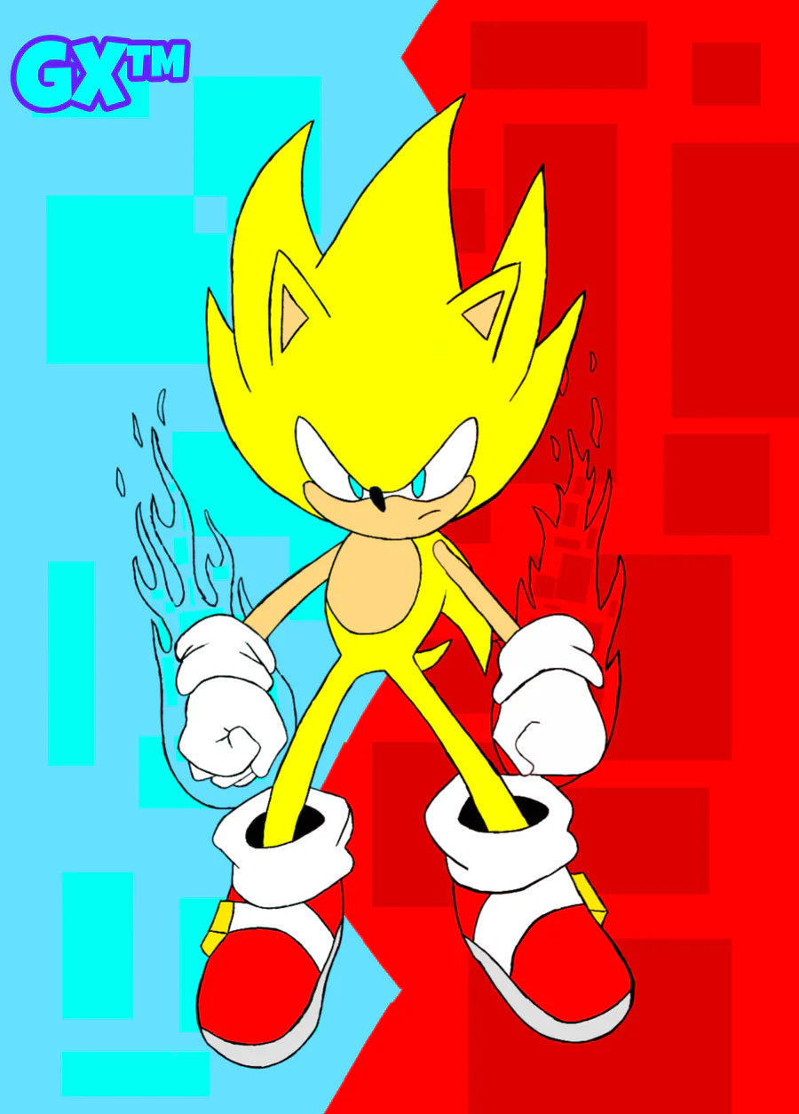 MimiiPyon on Game Jolt: ✨Super Sonic 2✨ #supersonic #sonicthehedgehog  #segasonic ##sonicart