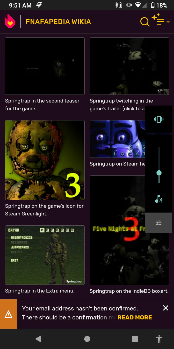 Five Nights at Freddy's 1 (Mobile), Fnafapedia Wikia