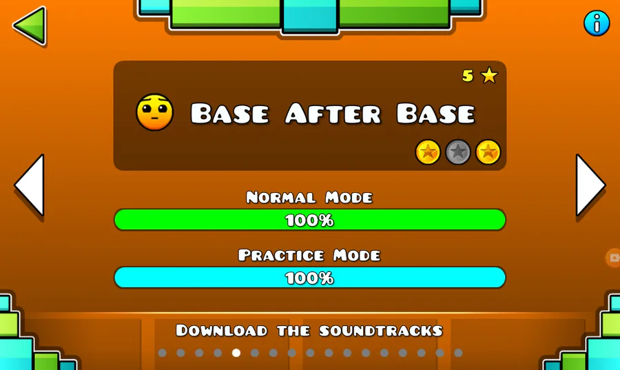 Geometry Dash - Back on Track - All Coins 